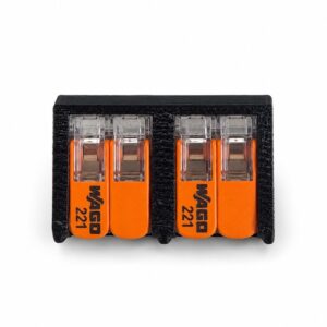 Dvostruki nosač za WAGO 221-412 (2×2)